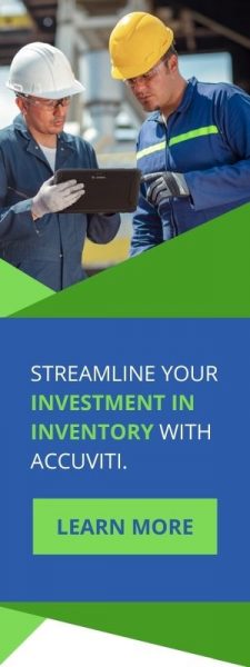 Streamline your investment in inventory with Accuviti. Learn more.